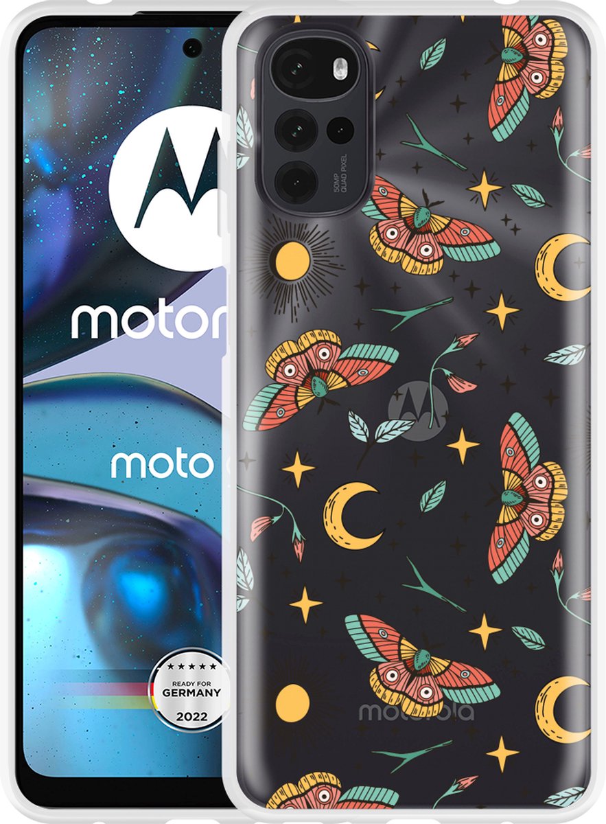 Motorola Moto G22 Hoesje Magisch Patroon - Designed by Cazy