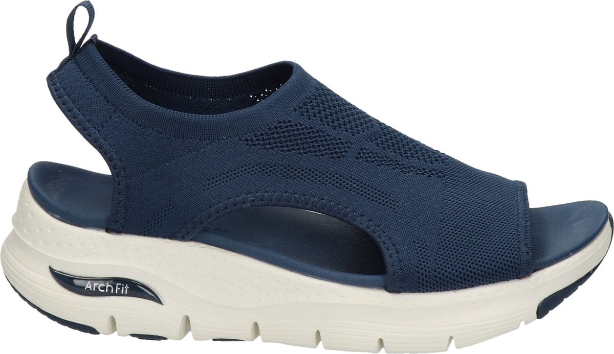 Skechers Arch Fit Catch Vegan sandalen blauw - Maat 38 | bol.com