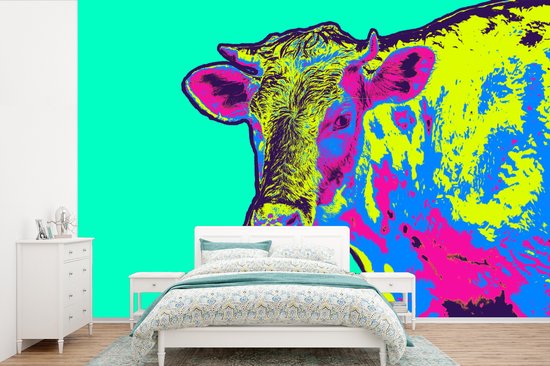 Komar Fotobehang Mickey Stipple Art 125 X 125 Cm  Breedte X Hoogte Rond En Zelfklevend