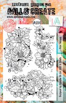 Aall & Create clearstamps A5 - Petal therapy