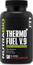 NutraBio ThermoFuel V9 voor mannen -  60 Plantaardige Capsules