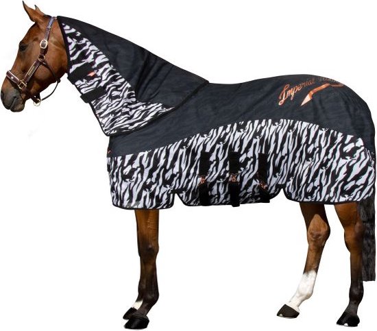 Imperial Riding - Rain & Fly Zebra Deken - Super Dry Carly - Maat 175 - Imperial Riding