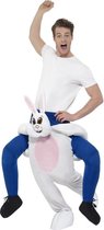 Instap dierenpak kostuum konijn/haas voor volwassenen