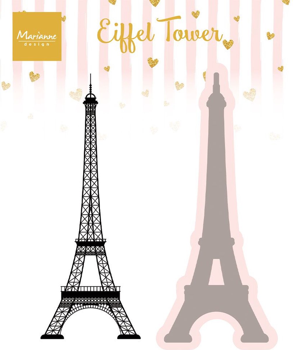 Marianne Design Clear Stempel Eiffel Tower