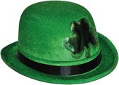 St. Patricks day thema groene bolhoed - Carnaval verkleed hoeden - Feestkleding accessoires