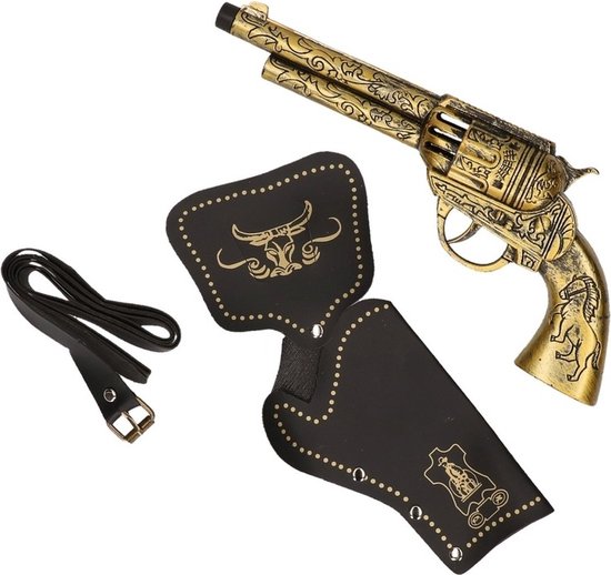 Pistolet avec lumière et son et étui