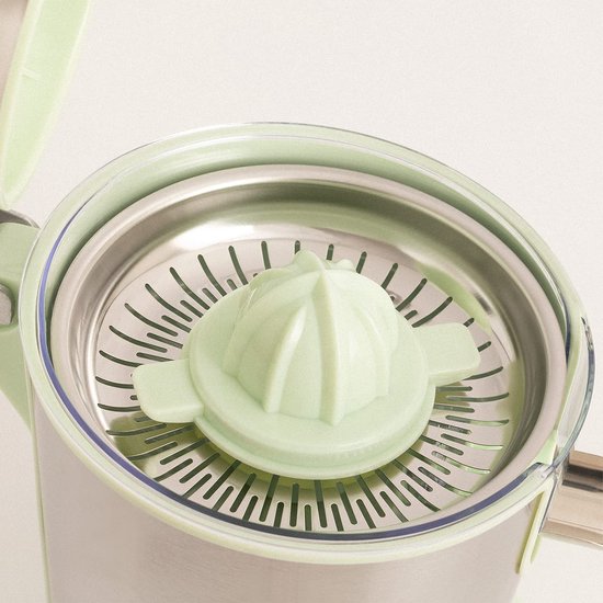Citruspers - Elektrische Sinaasappelpers - Fruitpers - Citroenpers - Rvs - Pershendel — afbeelding 5