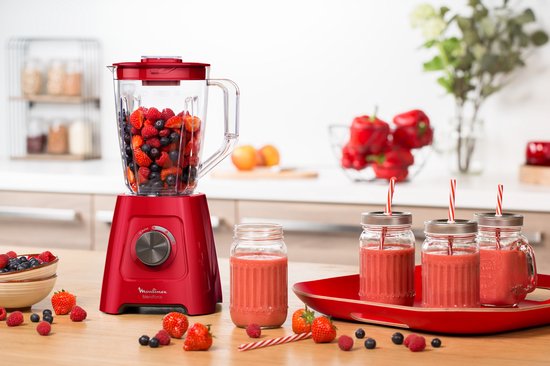 Moulinex Blendforce plastic LM420510 - Blender - Rood — afbeelding 3