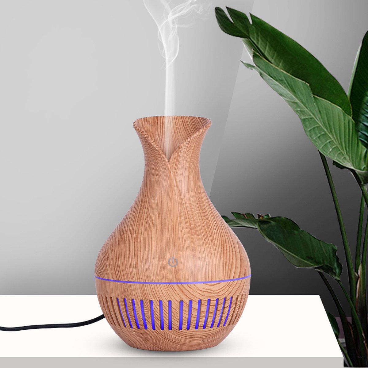Sys Aroma Diffuser - Ultrasone Luchtbevochtiger - Sfeerverlichting - Timer - Humidifier - 200ml