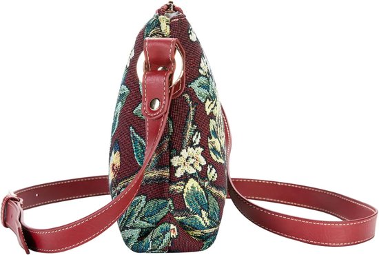 Sac bandoulière - Art - Arbre de Life Rouge - William Morris