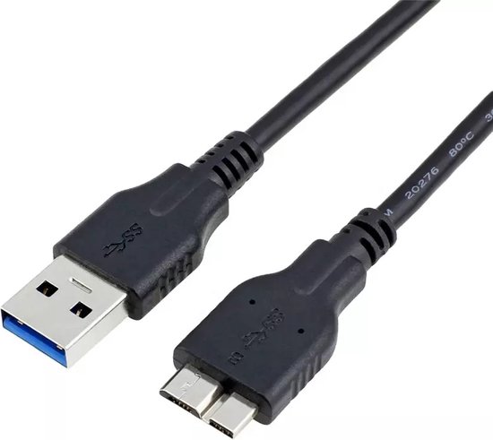 aankunnen Redding kom Garpex® USB 3.0 Type A naar Micro USB B Kabel - 1 meter | bol.com