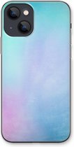 Case Company® - Hoesje geschikt voor iPhone 13 hoesje - Mist pastel - Soft Cover Telefoonhoesje - Bescherming aan alle Kanten en Schermrand