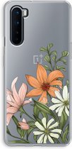 Case Company® - Hoesje geschikt voor OnePlus Nord hoesje - Floral bouquet - Soft Cover Telefoonhoesje - Bescherming aan alle Kanten en Schermrand