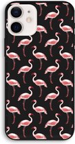 Case Company® - Hoesje geschikt voor iPhone 12 Pro hoesje - Flamingo - Biologisch Afbreekbaar Telefoonhoesje - Bescherming alle Kanten en Schermrand
