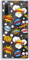 Case Company® - Hoesje geschikt voor Samsung Galaxy Note 10 Plus hoesje - Pow Smack - Soft Cover Telefoonhoesje - Bescherming aan alle Kanten en Schermrand