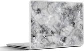 Laptop sticker - 14 inch - Stenen - Marmer - Agaat - 32x5x23x5cm - Laptopstickers - Laptop skin - Cover