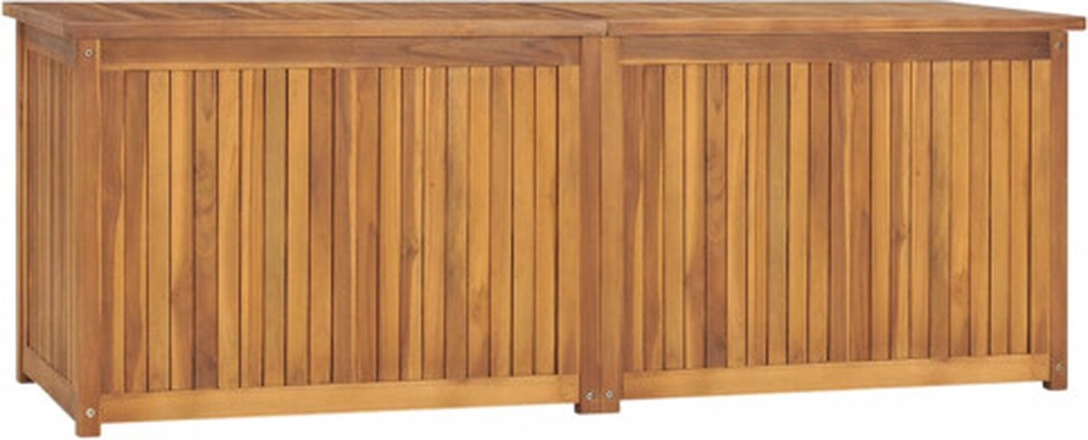 vidaXL - Tuinbox - 150x50x55 - cm - massief - teakhout