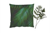 Coussins Coussins décoratifs - Oreillers Salon - 40x40 cm - Feuilles de palmier - Palmiers - Tropical