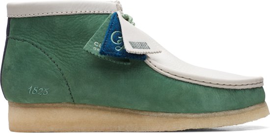 Clarks - Heren schoenen - WallabeeBt VCY - G - Groen - maat 8,5 | bol.com
