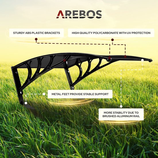 AREBOS Garage pour robot tondeuse à gazon Carport pour robot tondeuse