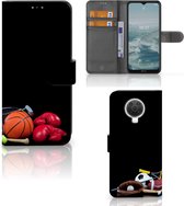 GSM Hoesje Nokia G10 | G20 Bookcover Ontwerpen Voetbal, Tennis, Boxing… Sports