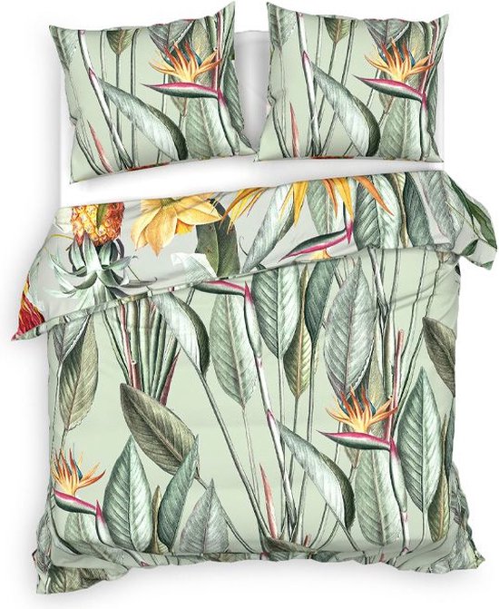 Heckett & Lane dekbedovertrek Stella (Grey)-240x200/220 cm van Heckett & Lane — afbeelding 3