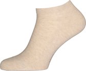 FALKE Family heren enkelsokken - beige (sand melange) - Maat: 39-42