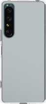 iMoshion Hoesje Geschikt voor Sony Xperia 1 IV Hoesje Siliconen - iMoshion Softcase Backcover smartphone - Transparant