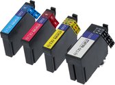 PrintAbout huismerk Inktcartridge 34XL (C13T34764010) 4-kleuren Multipack Hoge capaciteit geschikt voor Epson