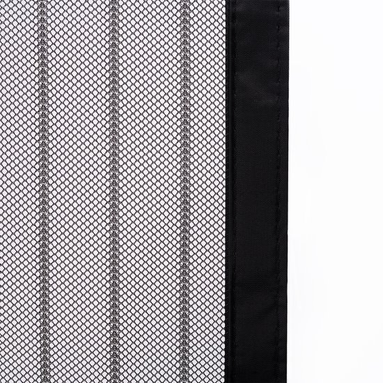 O’DADDY® Deurgordijn Deluxe Polyester – Magnetisch Vliegengordijn - Eenvoudige Installatie – Insectenhor - Deurhor Zwart - 92x230 cm