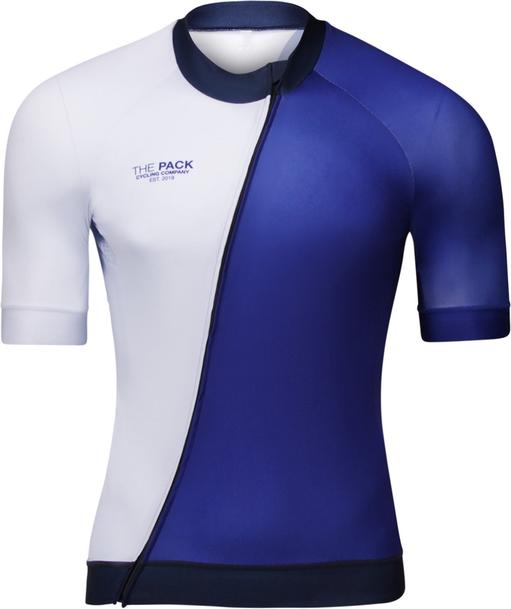 The Pack Fietsshirt Korte Mouwen | Navy | Large | Cycling Jersey