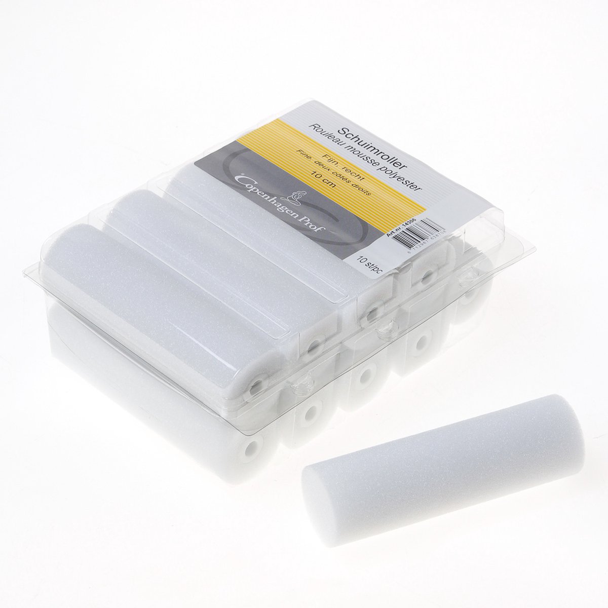 Copenhagen Prof Schuimroller 10cm 10stuks