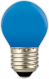 Led lamp kleur blauw E27 1 watt 12lm party light Kogel lamp voor prikkabel