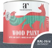 Thorndown houtverf Ecologisch Antraciet - waterbasis - 2,5l - Anthraciet Grey RAL 7016