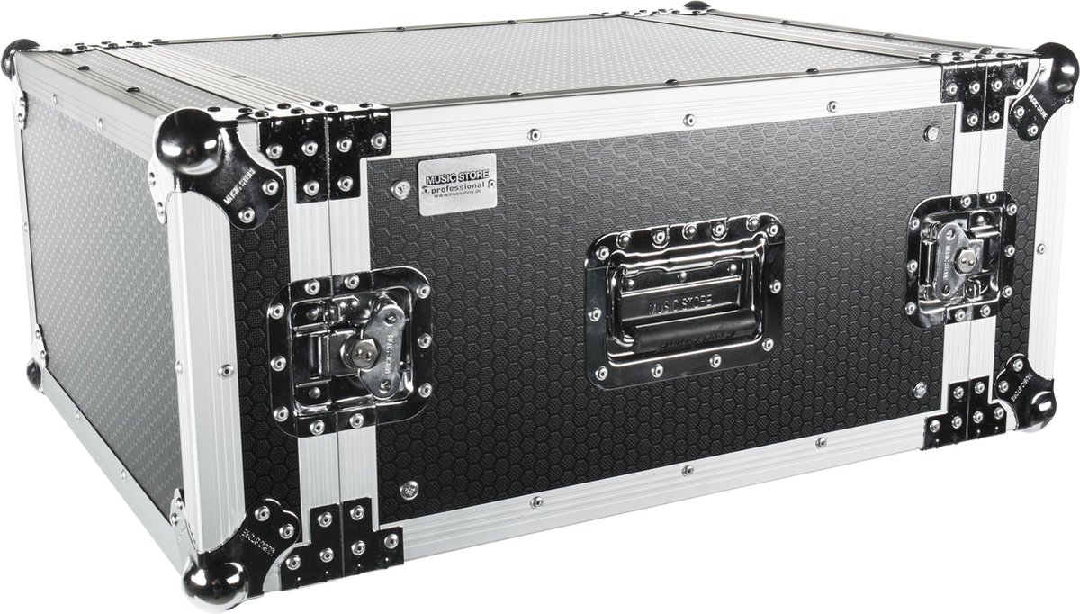 MUSIC STORE 19" DD Pro case 6HE 9mm hout , 520mm - 19ö racks