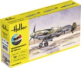 1:72 Heller 56229 Messerschmitt Bf 109 K-4 - Starter Kit Plastic Modelbouwpakket