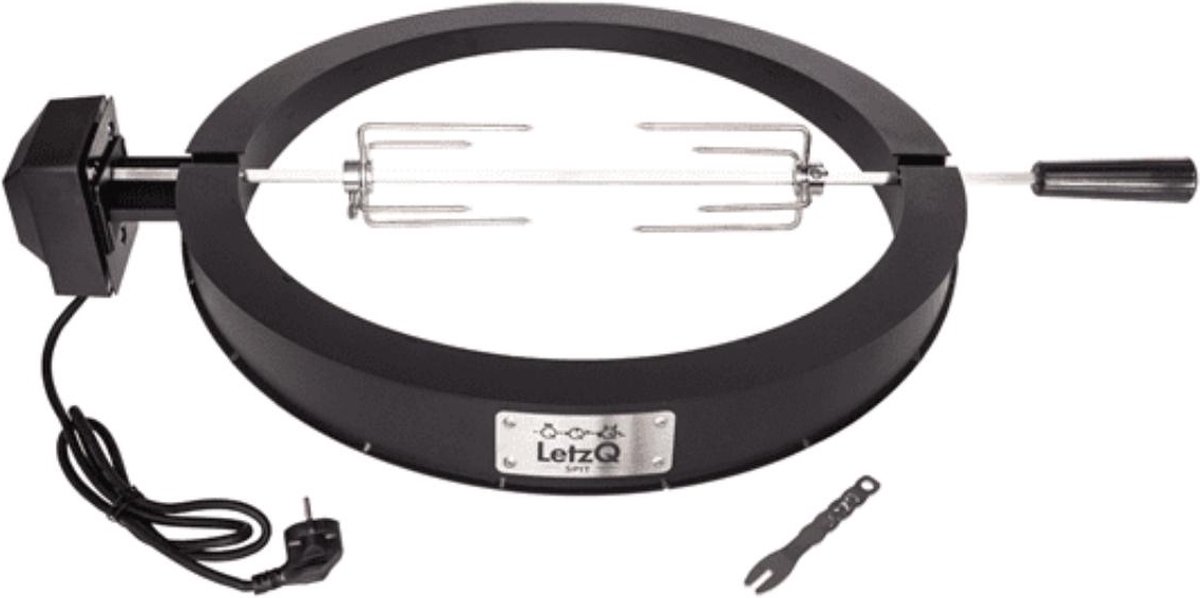 LetzQ Draaispit Rotisserie Kamado 18" inch roostermaat - Large