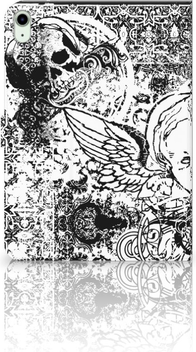 Tablettasje iPad Air (2020/2022) 10.9 inch Skulls Angel