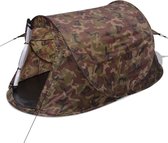 vidaXL - Tent - pop-up - 2-persoons - camouflage