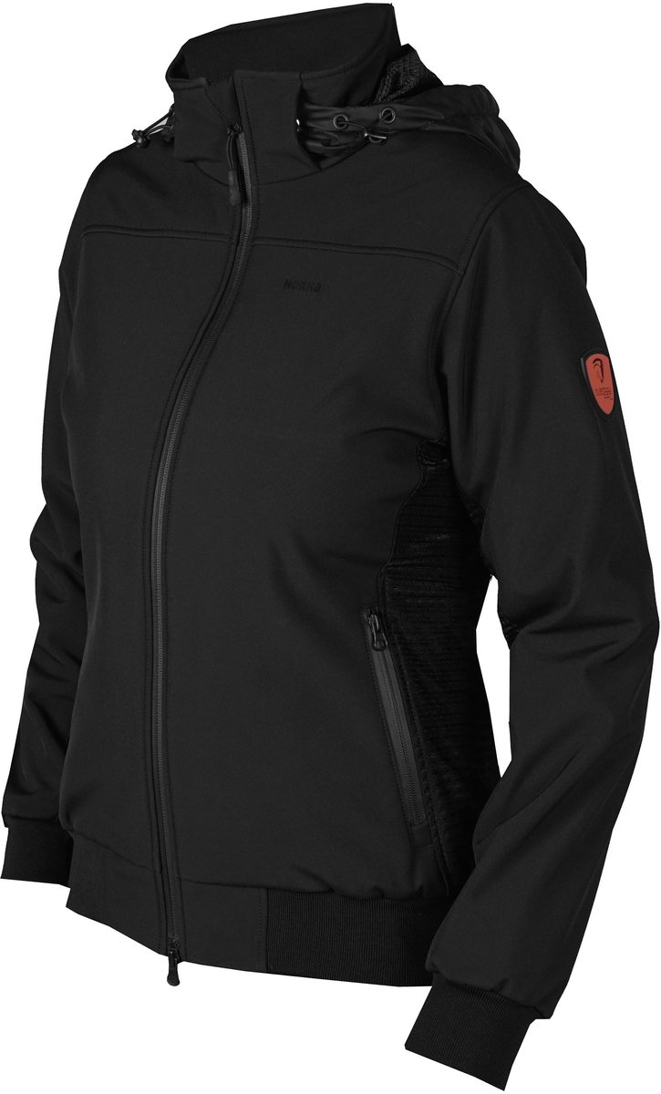 Horka Softshell Jas Epic Dames Polyester Zwart Mt Xs