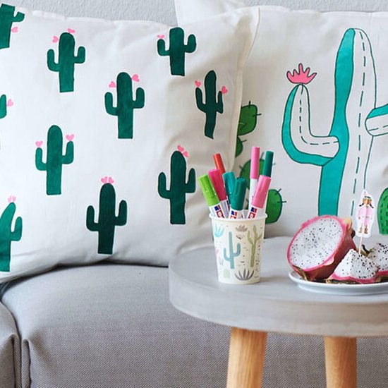 edding 4600 Feutre pour textiles - étui de 10 couleurs (basic) - pointe ronde de 1 mm - feutre textile lavable en machine (60 °C) pour décorer le tissu - marqueur textile