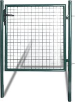vidaXL - Poort - gepoedercoat - staal
