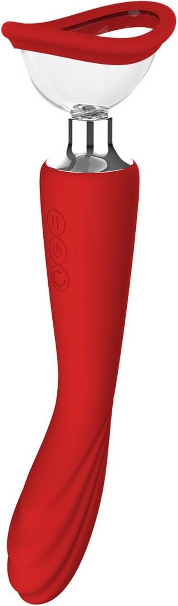 Goedkoopste Dream Toys - Georgia dubbelzijdige vibrator - Rood
