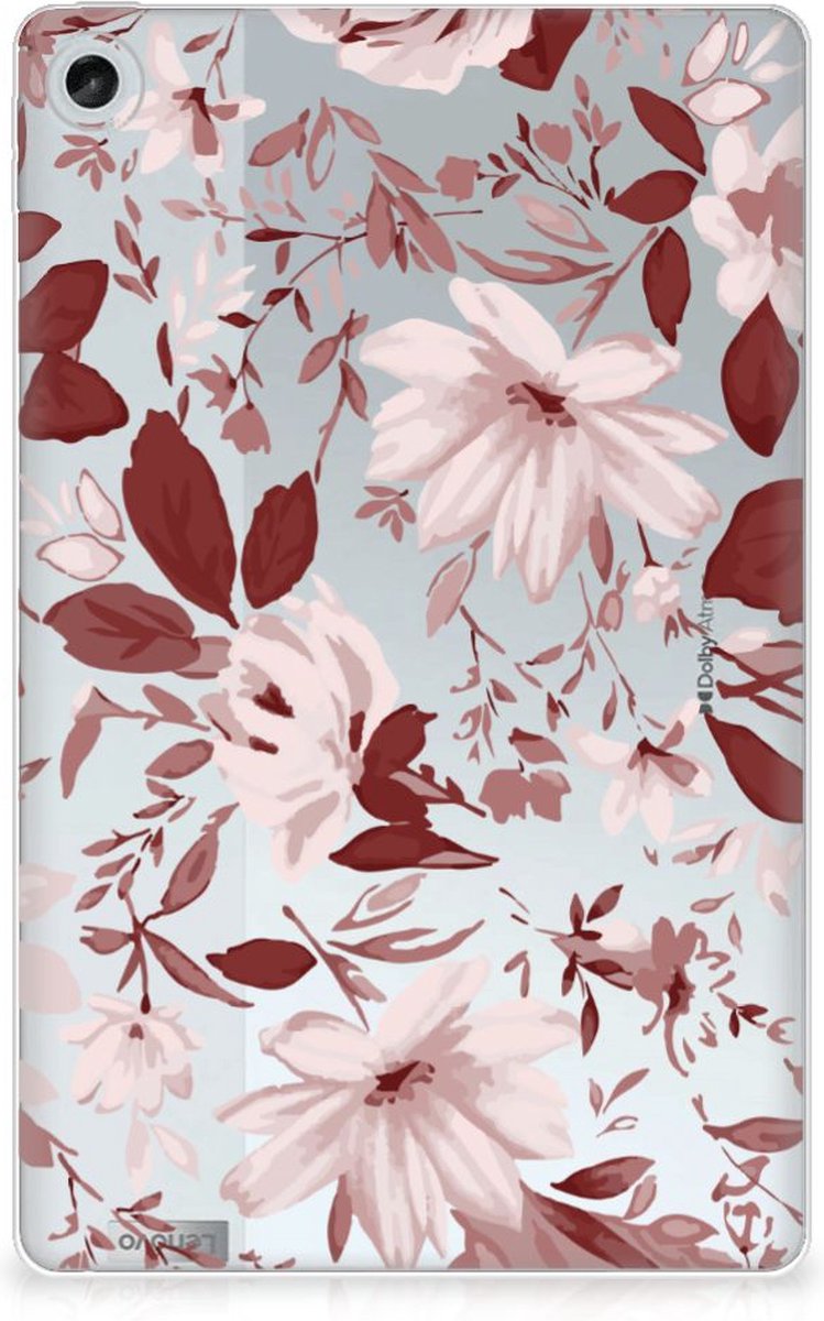 Tablethoes Lenovo Tab M10 Plus (3e generatie) Watercolor Flowers