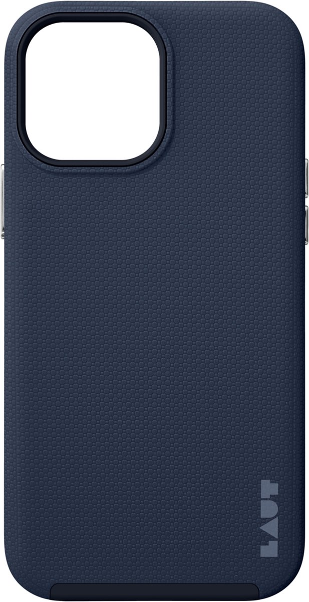 Laut Shield PC en siliconen hoesje geschikt voor iPhone 13 Pro Max - donkerblauw