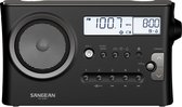 Sangean - PR-D4BT, draagbare radio AM/FM/bluetooth, grijs