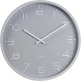 Horloge Murale - Horloge de Cuisine - Horloge de Cantine - Dia 305mm - Gris Clair