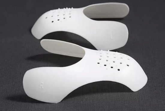 Sneaker Crease Protector – Anti Crease – Wit – Maat 40-45 (L) – Sneaker Shield – Anti Kreuk – Alle Schoenen zoals Jordan 1 & Air Force 1 - IXEN