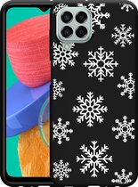 Hoesje Zwart Geschikt voor Samsung Galaxy M33 Snow