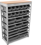 Armoire HBM Bin, système de stockage, rack avec 22 bacs de stockage